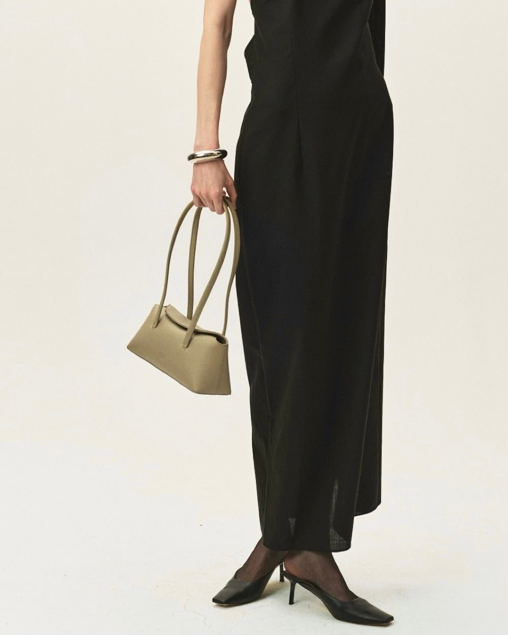 Mini sac Chrystie sable