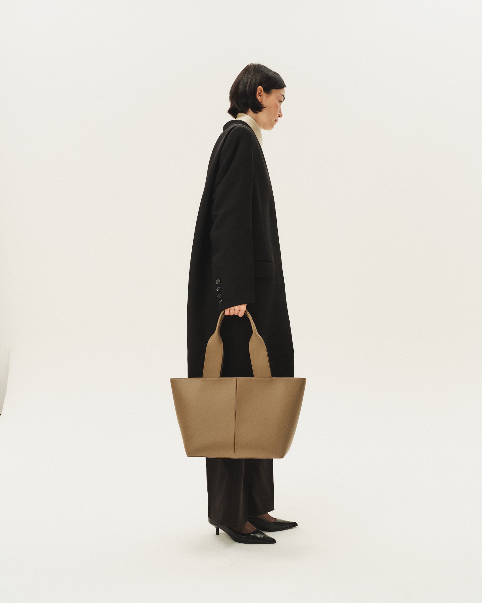 Sac cabas Lafayette taupe