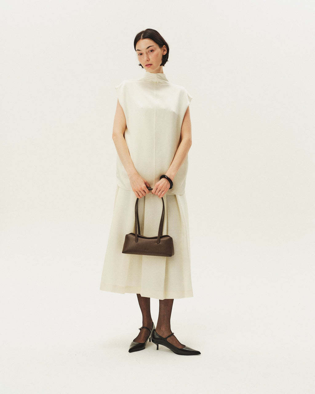 Mini sac Chrystie Espresso