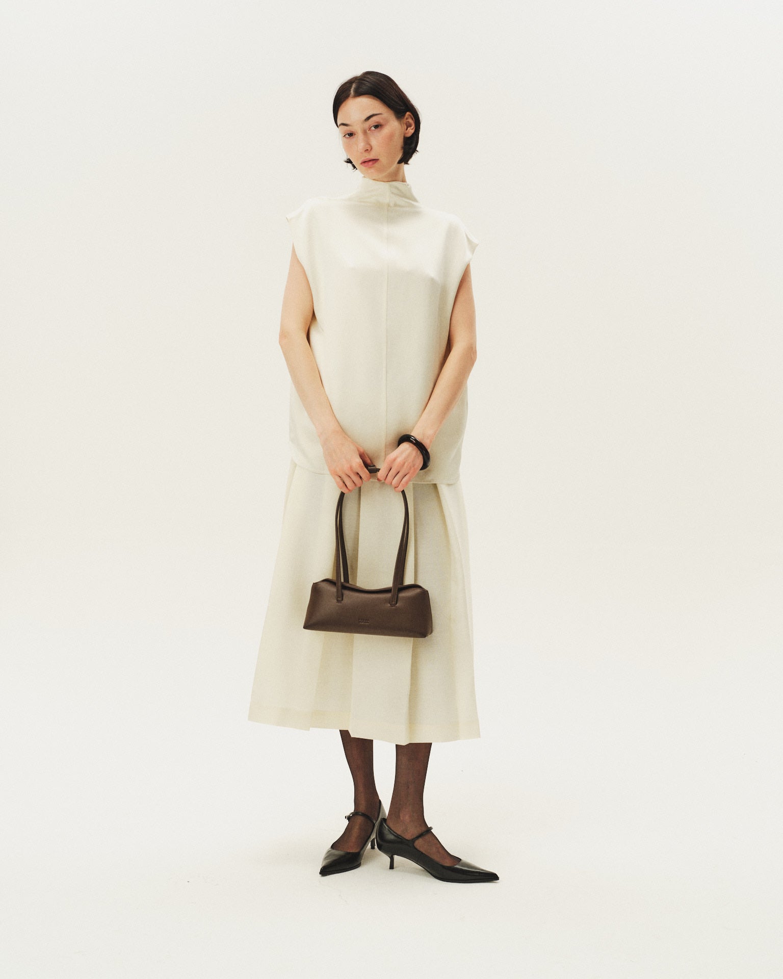 Mini sac Chrystie Espresso