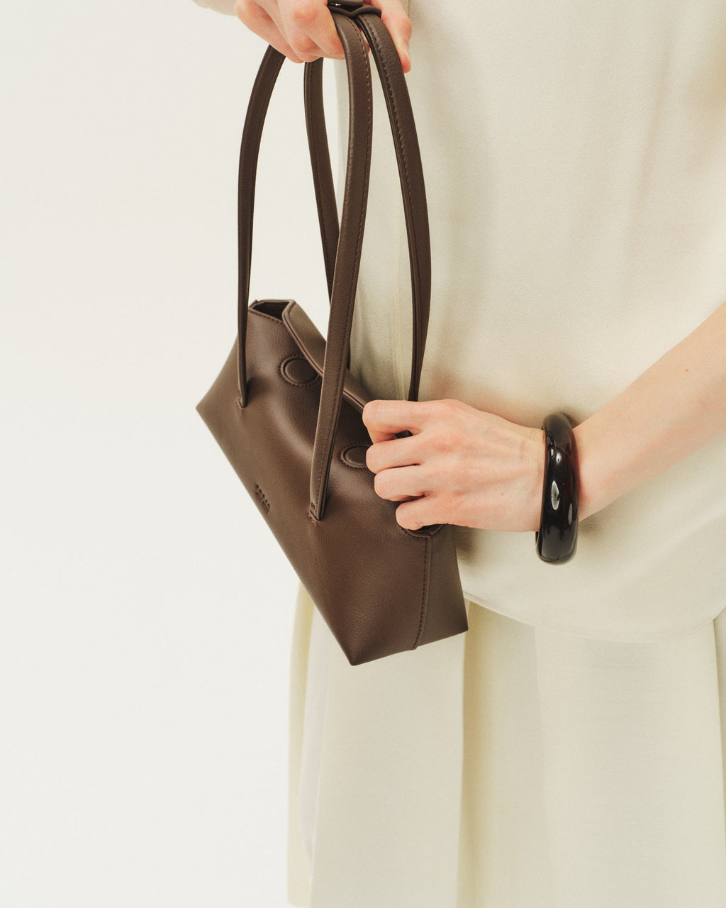 Mini sac Chrystie Espresso