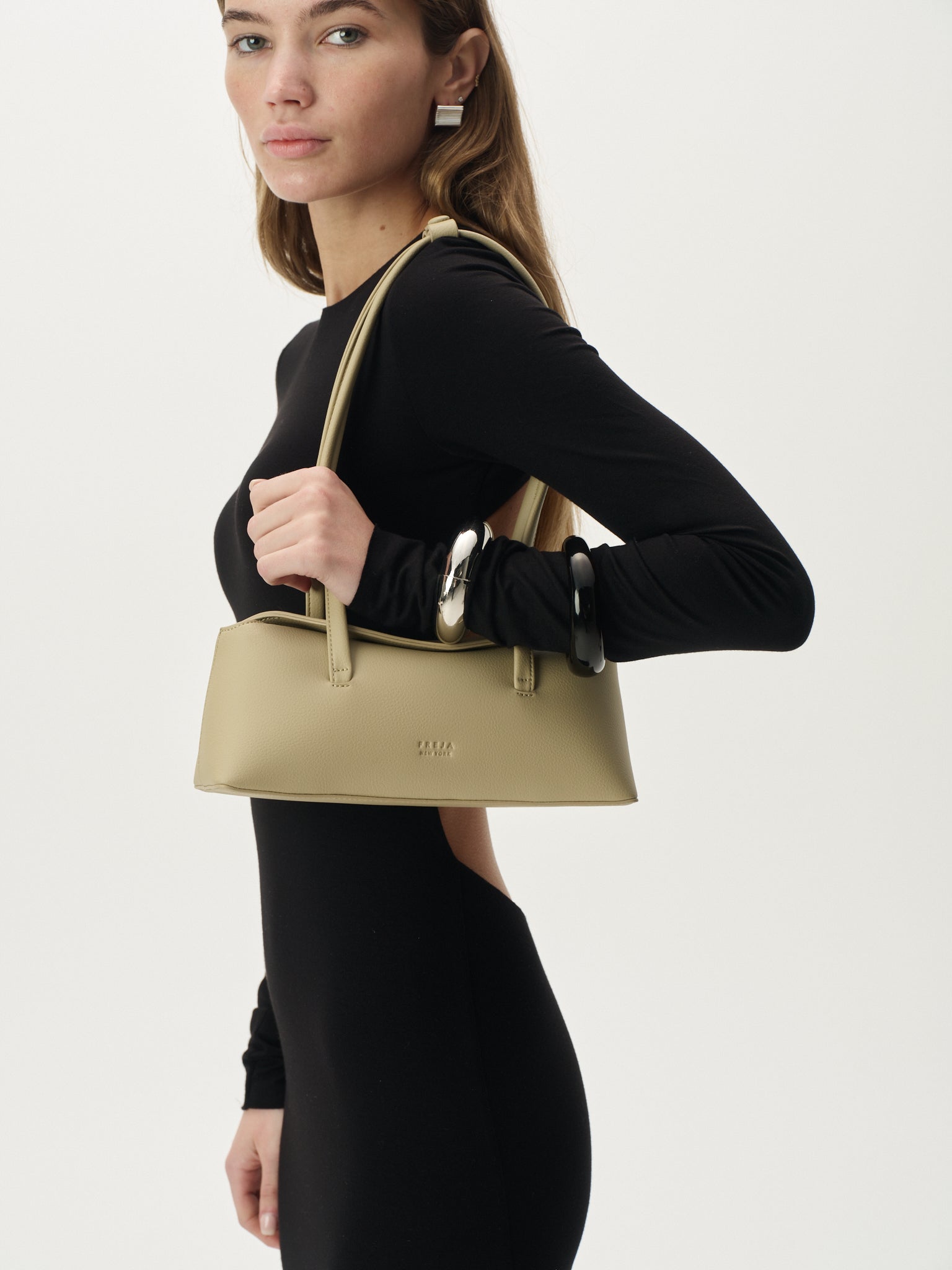 Mini sac Chrystie sable