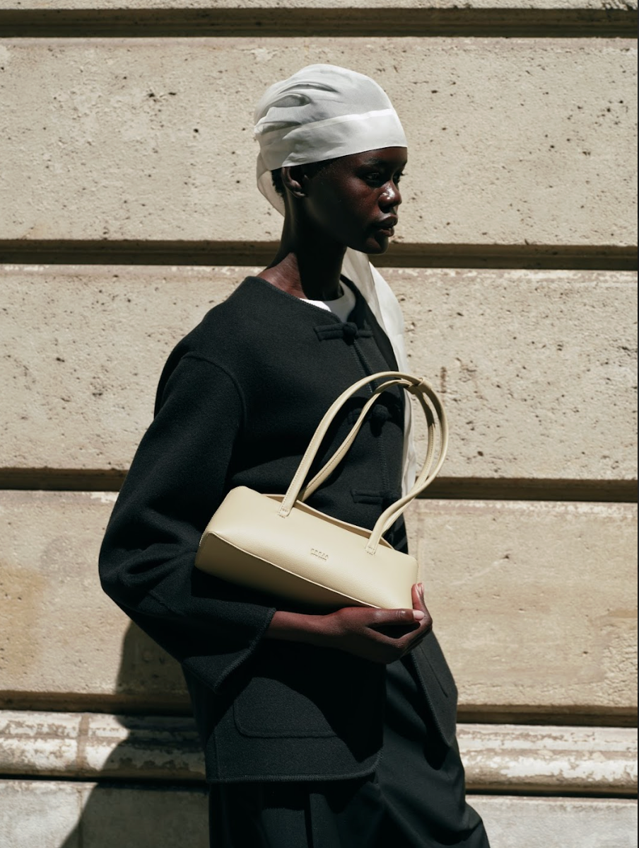 Mini sac Chrystie sable