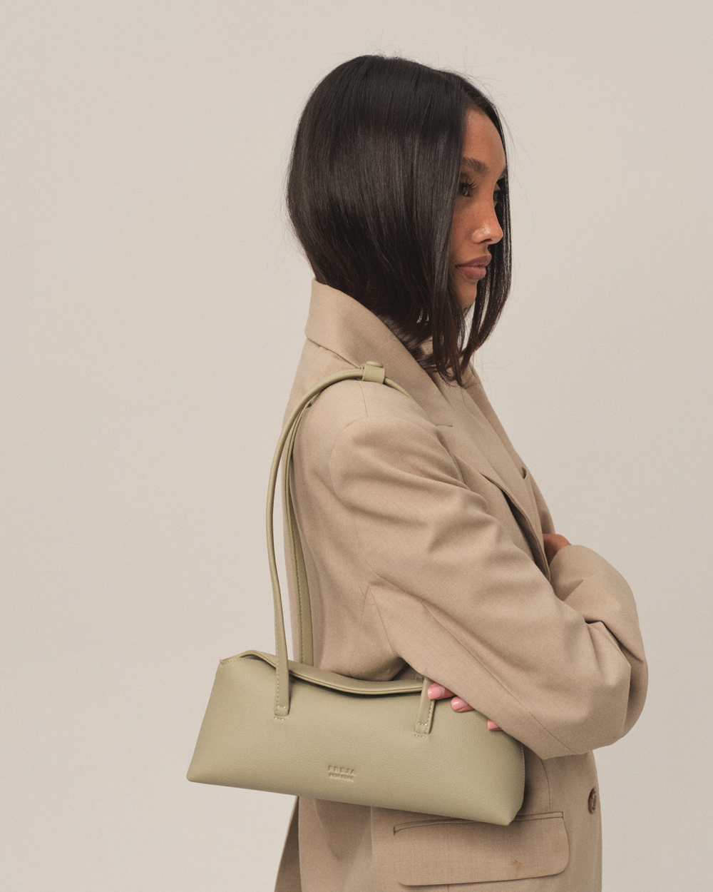 Mini sac Chrystie Pistache