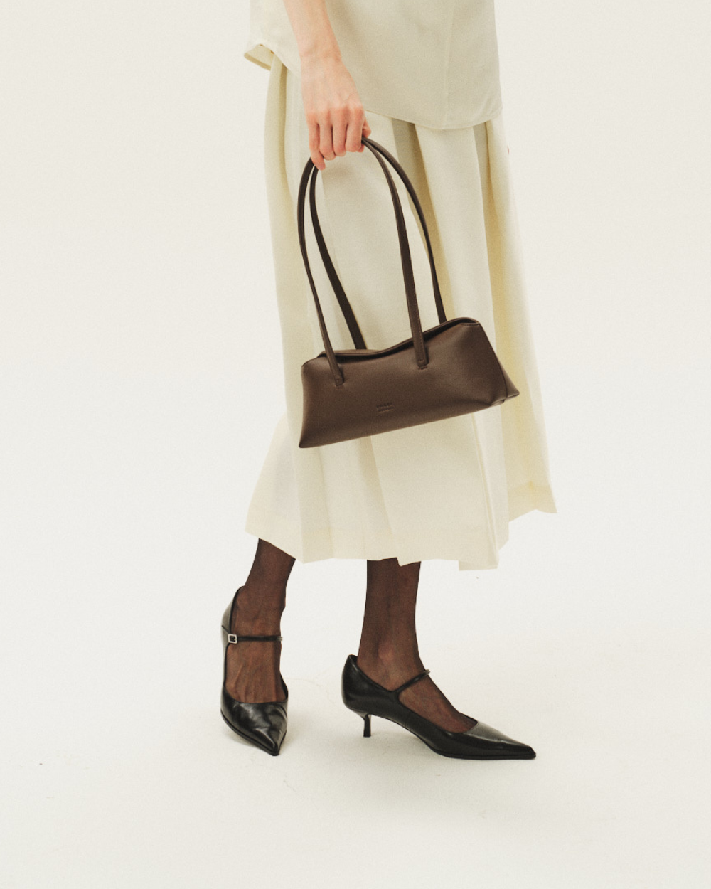 Mini sac Chrystie Espresso